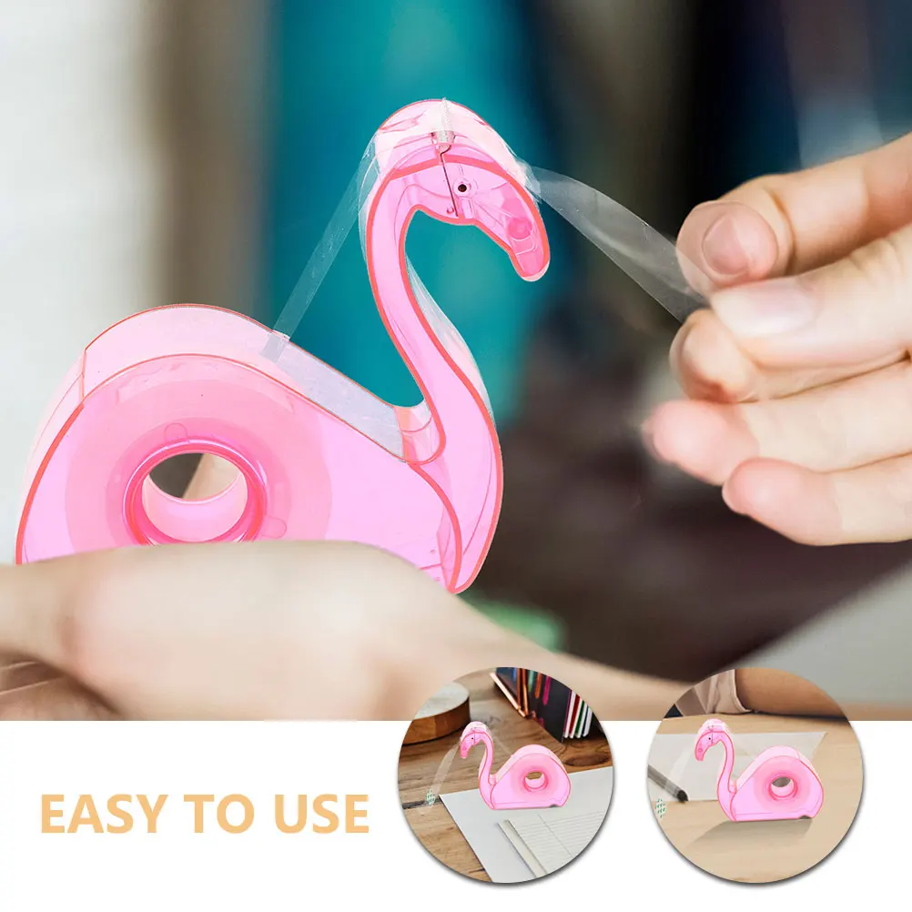 

2 Pcs Tape Cutter Dispenser Desk Office Dispensers Desktop Packaging Portable Handbook Student