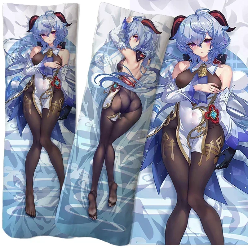 

Anime Game Genshin Impact Ganyu Dakimakura Pillowcase Throw Pillow Cover Hugging Body Pillow Case Sexy Bed Cushion Cover