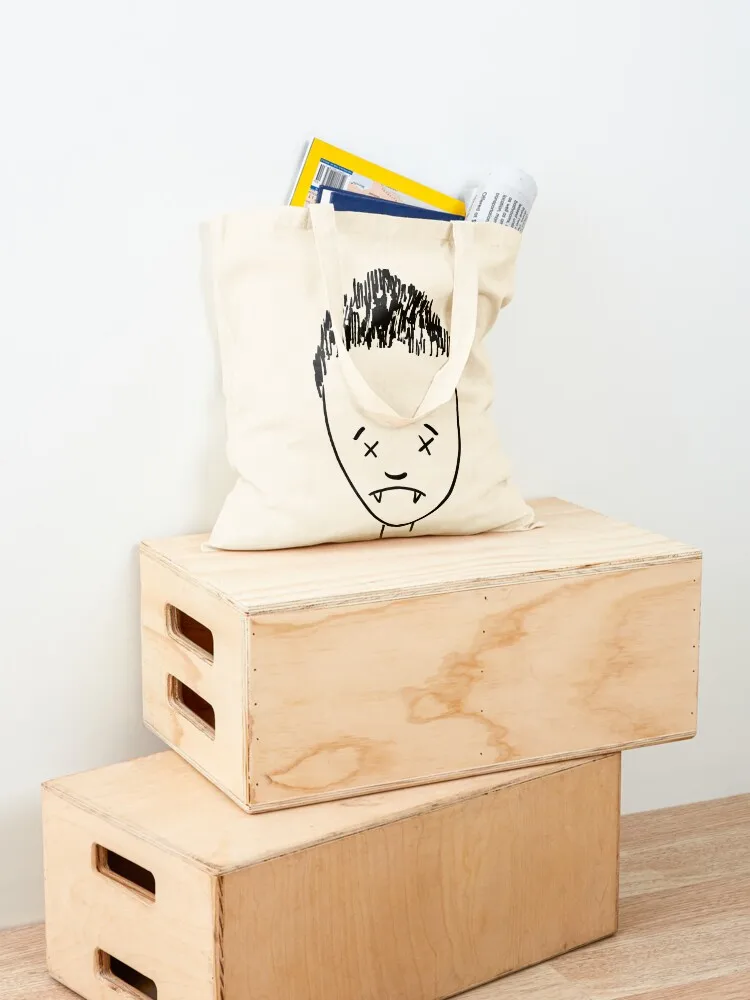 حقيبة حمل كابتن كورهيد سبايك رسم Angel Tote حقيبة حمل جامعية للرجال حقائب صديقة للبيئة قابلة للطي للنساء #4