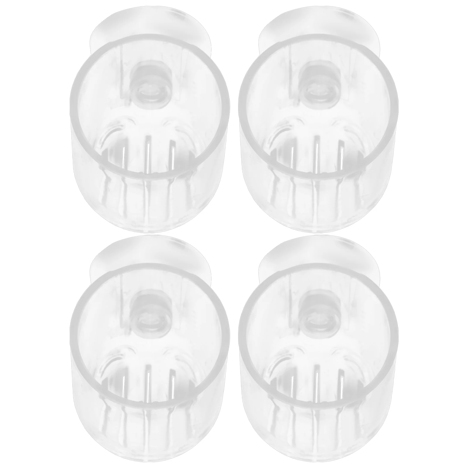

4 Pcs Water Plant Stand Aquarium Flower Pot Fish Tank Planter Clear Acrylic Cup Pots