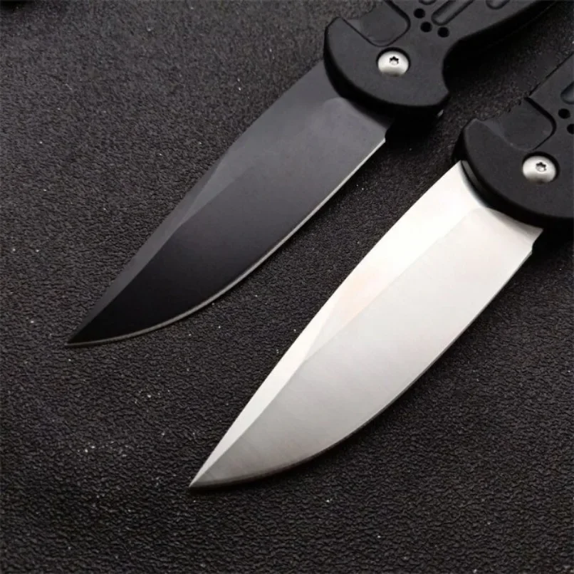 BM 9051 Ultra-Safe Outdoor EDC Folding Knife with Aluminum Handle for Camping Adventures