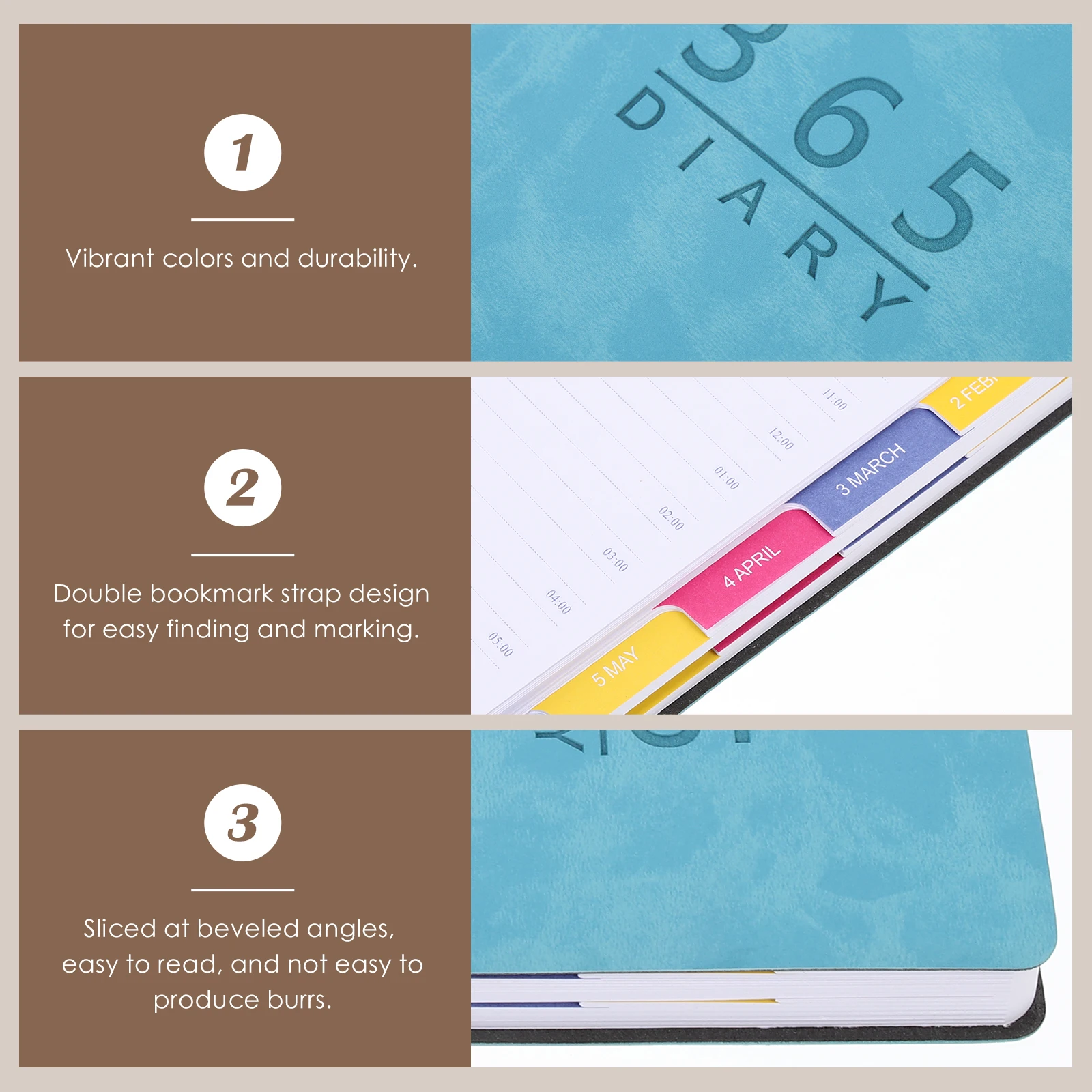 Calendar Book Planner for Work Daily Appointments Planners Journal Journaling Weekly Monthly Dating