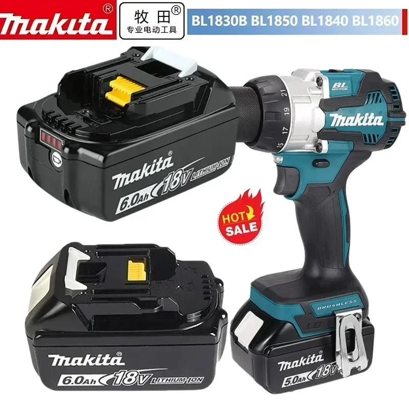 

Аккумуляторная батарея BL1850 Makita 18 в, литий-ионная батарея 18650, подходит для электроинструмента Makita BL1860 BL1830 LXT400