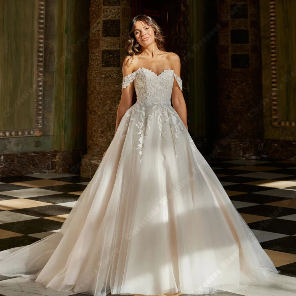 Abiti da sposa da donna senza maniche con spalle scoperte Abiti da sposa con glitter brillanti Lunghezza lavata Abiti da festa Abiti da sposa personalizzati