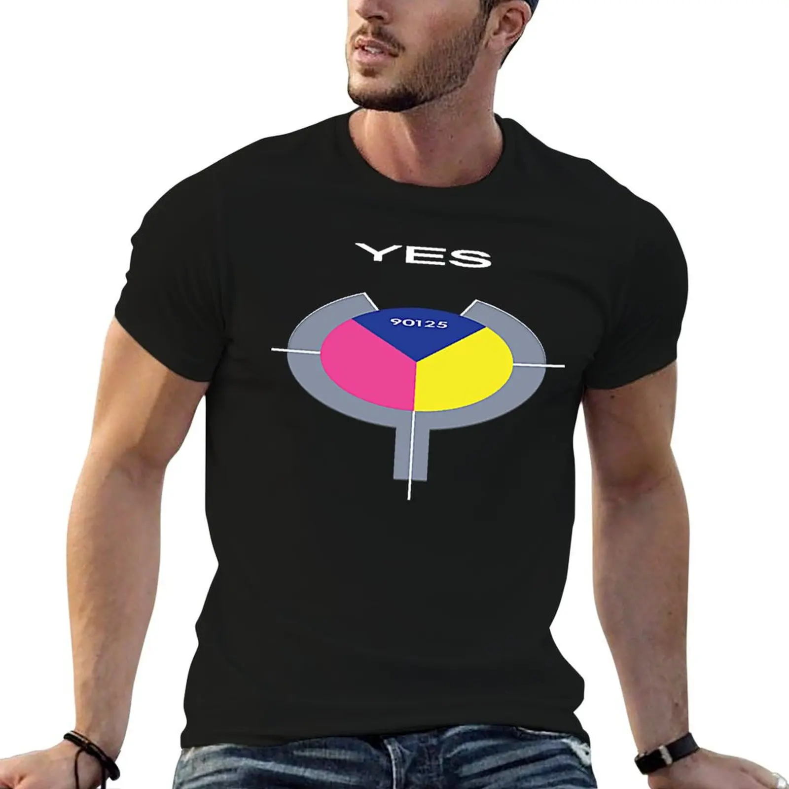 

Yes 90125 Essential T-Shirt t shirts for man graphic tees t shirts for man cotton funny T-Shirt