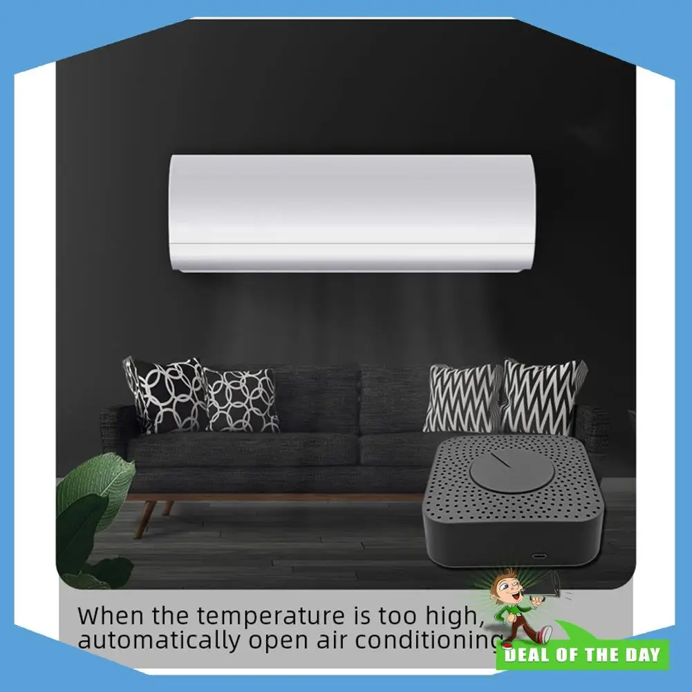 24-Hour Delivery Tuya Zigbee Smart Air Quality Monitor CO2 Meter Carbon Dioxide Detector Voc Formaldehyde Auto Alarm