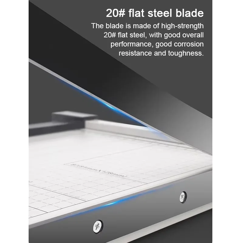 Professional Paper Cutter Machine A4 Metal Based Trimmer Paper Cutter Corner Setter for Paper & Photo Cutting Home Office Use