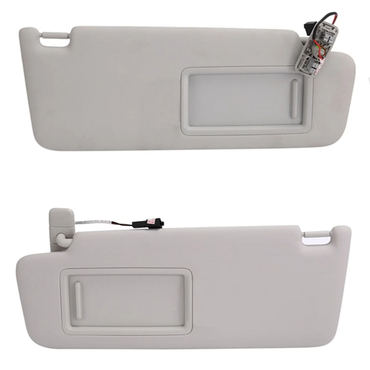 Car Inner Sun Visor with Vanity Mirror 5G0857552CQ 5G0857551AJ for VW Golf MK6 2009-2012 MK7 5G 2014-2016 Sunshade