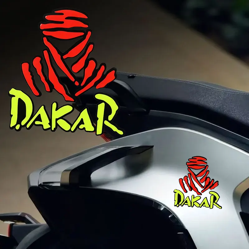 

1 шт. DAKAR мотоциклетная наклейка водостойкая для мотоцикла боковая панель передний обтекатель электрический скутер шлем коробка топливный бак виниловая наклейка