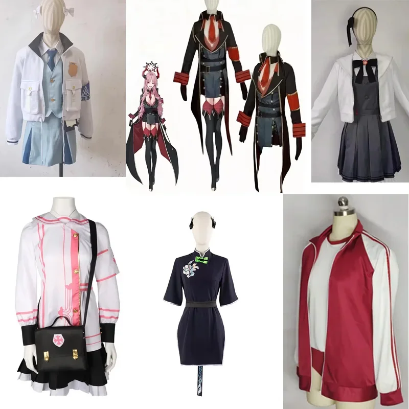 FC6Game Blue Archive Amau Ako Gym Outfit Cosplay Ushio Noa Sat suki Costume Sumi Serina Nurse Dress  Custom Size@FC8！