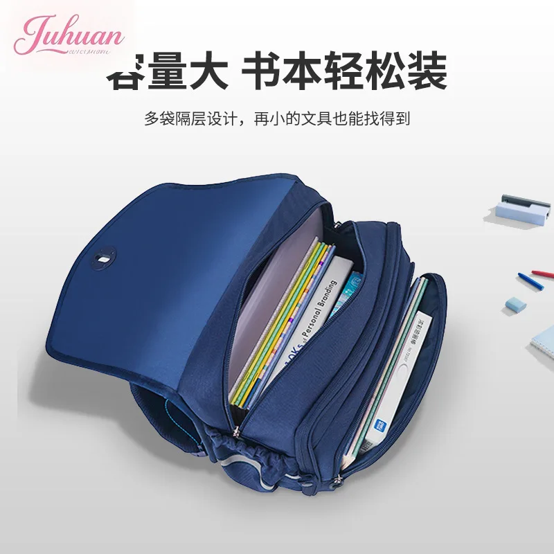 حقيبة مدرسية لطلاب المرحلة الابتدائية للأولاد والبنات حقيبة ظهر كاواي للأطفال حقائب مدرسية من النايلون حقيبة كتب أفقية عصرية