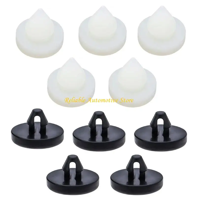 M68B 90541-06036 Brake Contact Clip, 10 Pack Plastic Push In Parts for Contact Point Repair, Workshop Service