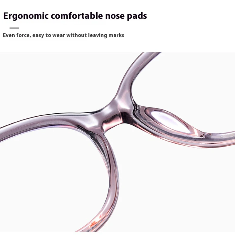 Moda olho de gato prescrição para mulheres óculos de luz azul presbiopia óculos de alta definição dioptria óculos de grau feminino