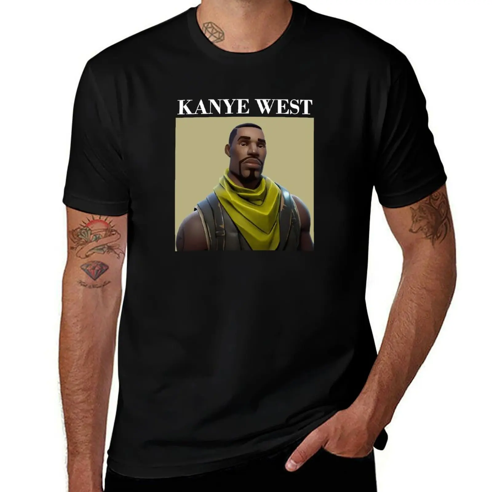 

Yeezy Royale - Kanye West Battle Royale T-Shirt Big Size Crew Neck T-Shirt