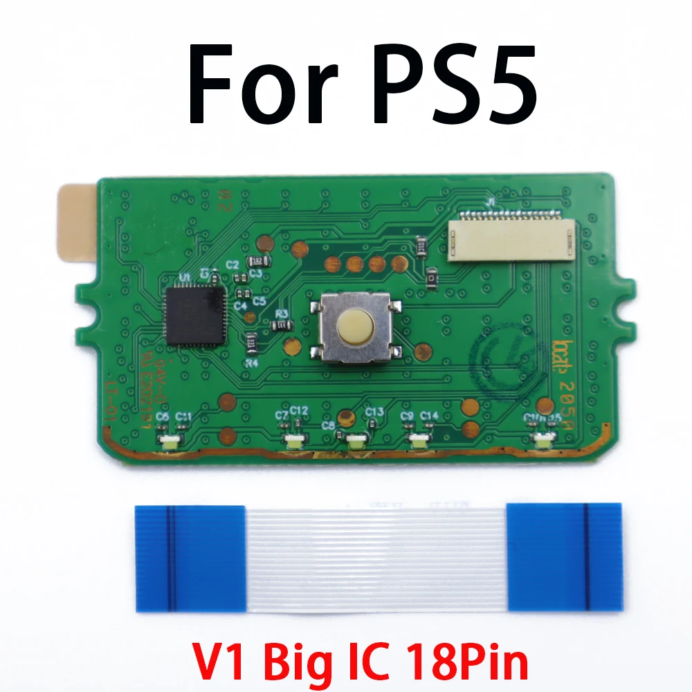 Новая сенсорная панель для контроллера PS5 BDM-010 BDM-020 BDM-030, сенсорная панель схемы материнской платы с 16-контактным/18-контактным гибким кабелем