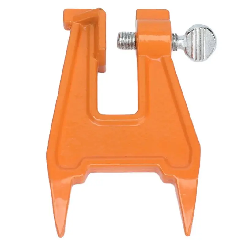 A04G-Compact Chain Filling Vise For Chainsaw Stump Filing- Good Fixability, Small& Portable Design For Logging Applications