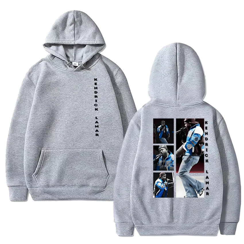 Kendrick Lamar 2025 world Tour Graphics black Hoodies New Men women hip hop Casual streetwear Unisex Fleece Sweatshirt pullovers