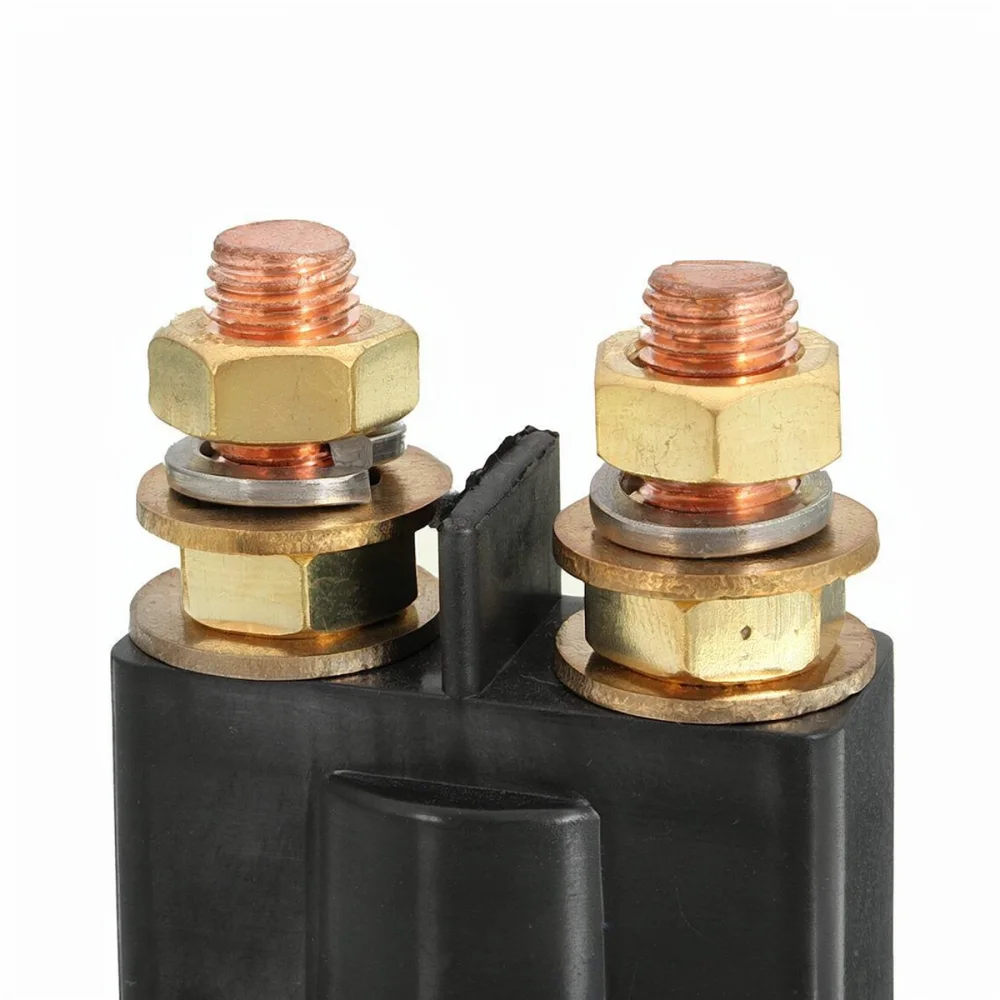Automotive 4 Pin Starter Relay 12V 24V 500A Heavy Duty Solenoid Switch Universal Engine Electrical Power Replacement Component