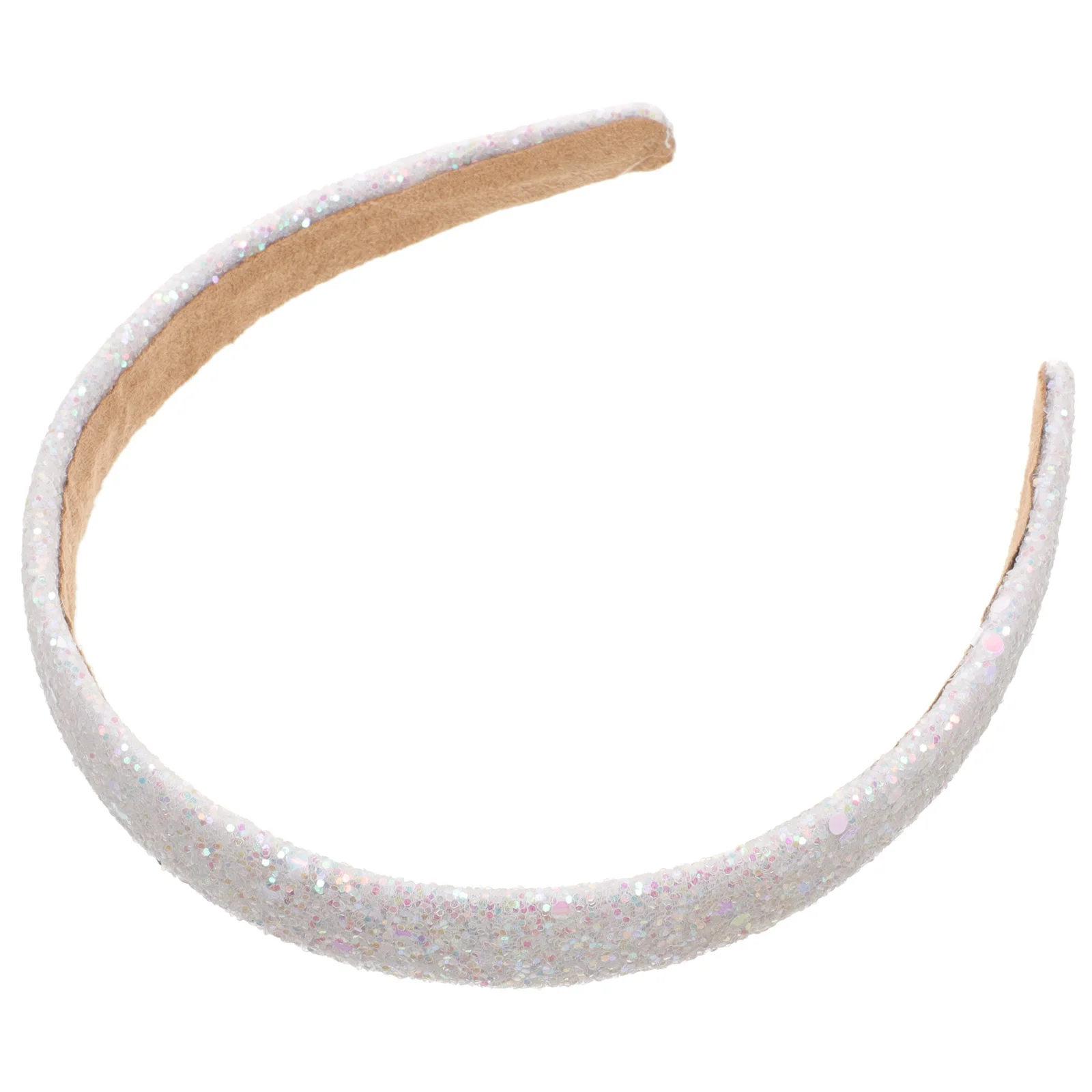 Diadema de lentejuelas doradas, diademas para niña, pinzas para el cabello de caramelo, accesorios, Pin, diadema para niña, decoración de arcoíris brillante para Yoga