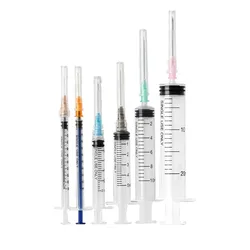 1ml/3ml/5ml/10ml Disposable Plastic Sterile Syringes, for Scientific Labs, Industrial Adhesives, Individually Package