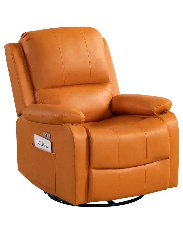 

First-class space sofa cabin single person multi-functional sofa European fabric can lie down lazy electric massage manicure