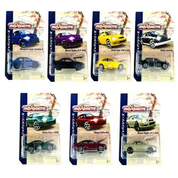 Majorette 1:64 civic R EK9 Century supra Cefiro A31 nissan skyline GT-R R34 Collection die cast alloy car model decoration gift