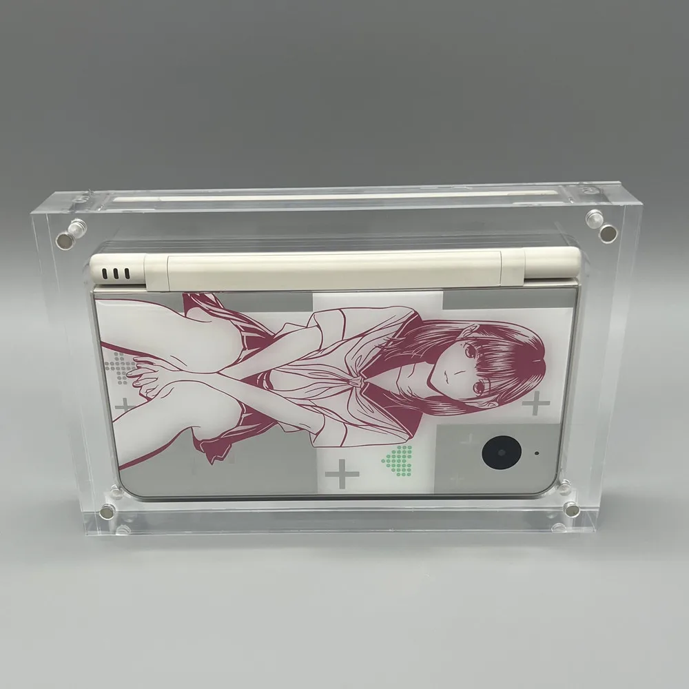 

High transparency acrylic magnetic cover console storage box for Nintendo DSiXL NDSiLL