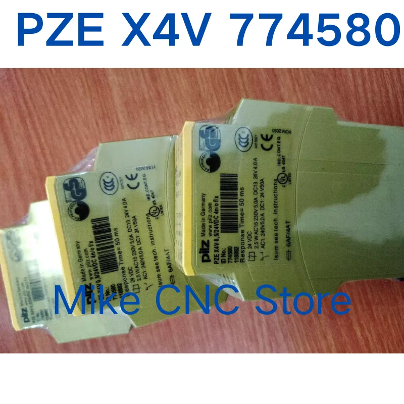 

New PZE X4V 774580 safety relay for quick delivery