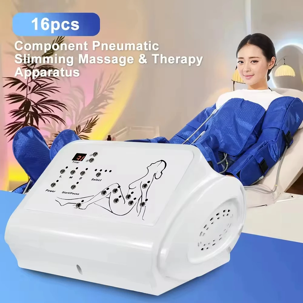 2026 New Electric Air Compression Body Massager Air Circulation Pump Leg Wraps Foot Ankles Socks Detoxification Shaper Machine