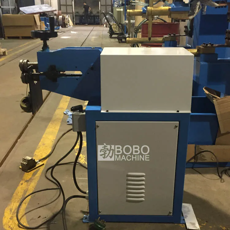 Auto Sheet Metal Plate Round air Duct Pipe Tube Ventilation Equipment Rotary Roll Bead Bending Roller Machine