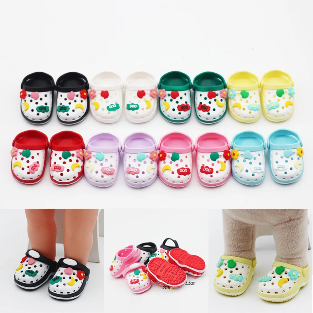 Doll Shoes (5.5 * 5cm) Sandals For Upset Duck for 20cm EXO Cotton Doll and UpsetDuck