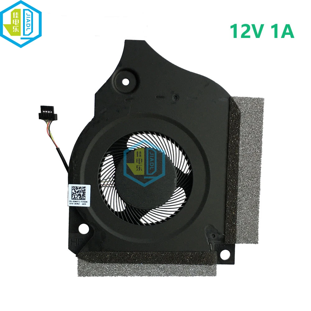 Imagem -05 - Gaming Laptop Cpu Cooler Ventilador de Refrigeração 12v 1a 0.5a Dell g5 5590 g7 7790 7590 006kt2 09 Thtn Ns8cc0918g30bz Ns8cc08-18g29