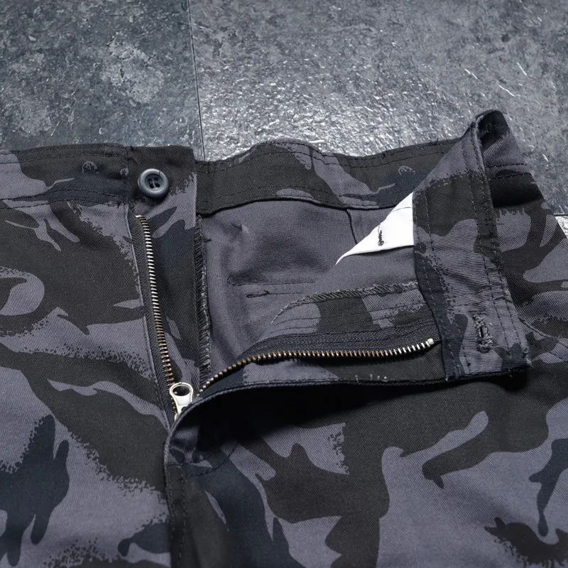 Summer New Camo Shorts Men\'s Loose Multi-pocket Cargo Shorts