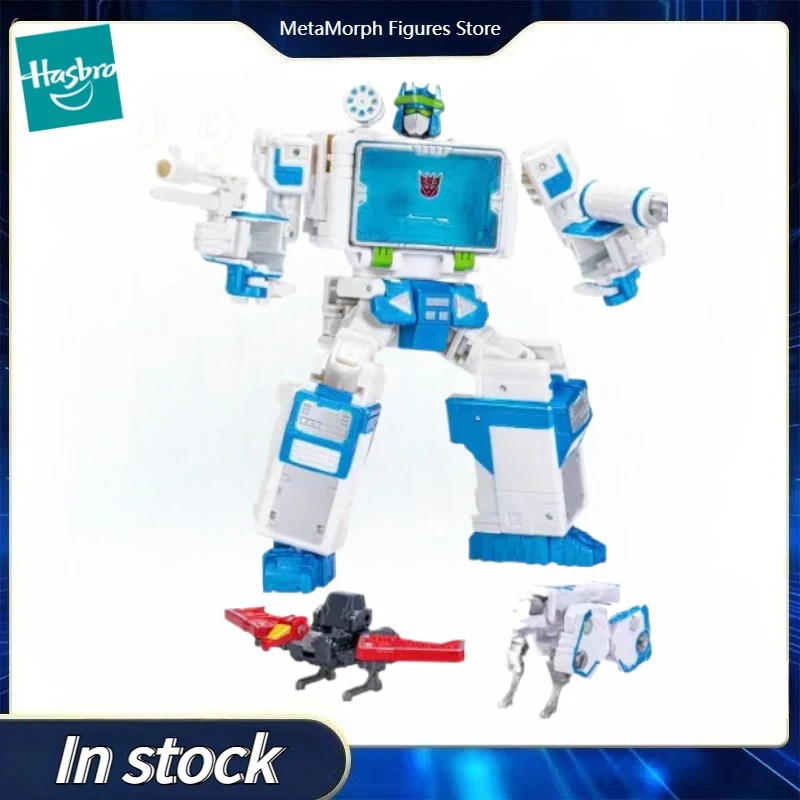 

Original Hasbro Transformers Shattered Class SOUNDWAVE LASERBEAK RAVAGE Voyager V-class Anime Figure Model Gift