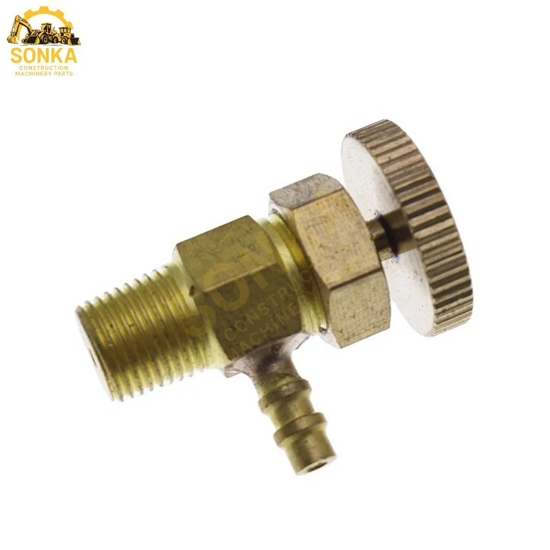 6598102 Fuel Bleeder Valve For Bobcat Excavator E220 E225 E316 E320 E325 E328 E329 E331 E334 E335 E337 E341 E435 E32 E34 E35 E37