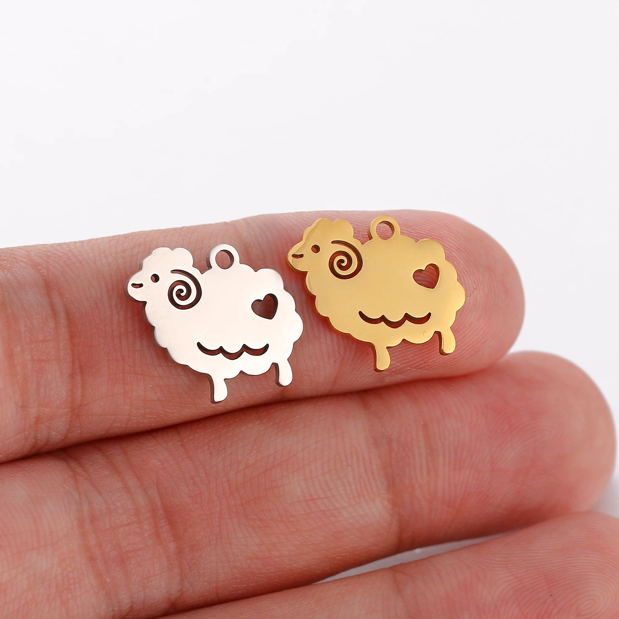 5 teil/los Nette Panda/Eichhörnchen/Fuchs/Affe/Giraffe/Eule Charms Tier Anhänger DIY Handgemachte Halskette Armband ohrringe Schmuck Machen – Detail 5