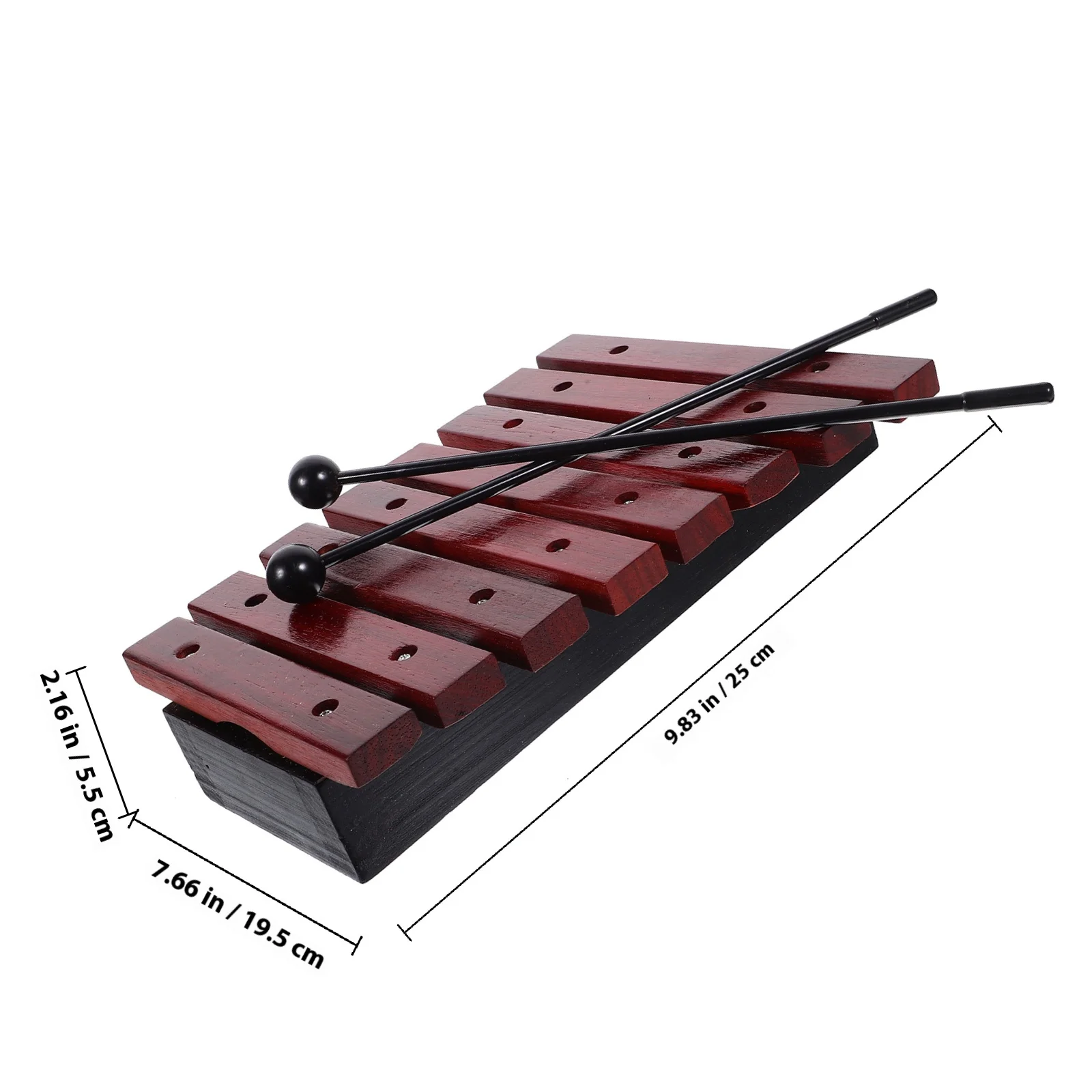 1 مجموعة خشب الورد على غرار 8 ملاحظة إكسيليفون أداة موسيقية قرع صديقة للأطفال للمنزل والمدرسة وقت اللعب الموسيقى التعليمية #6