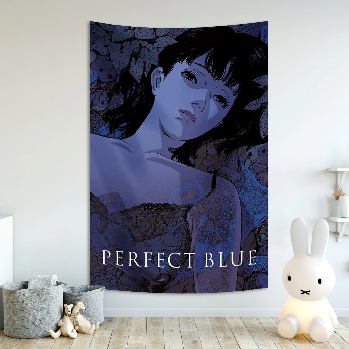 Anime Perfect Blue Posters Tapestry Kawaii Japanese Manga Aesthetic Art Wall Painting Bar Cafe Decor