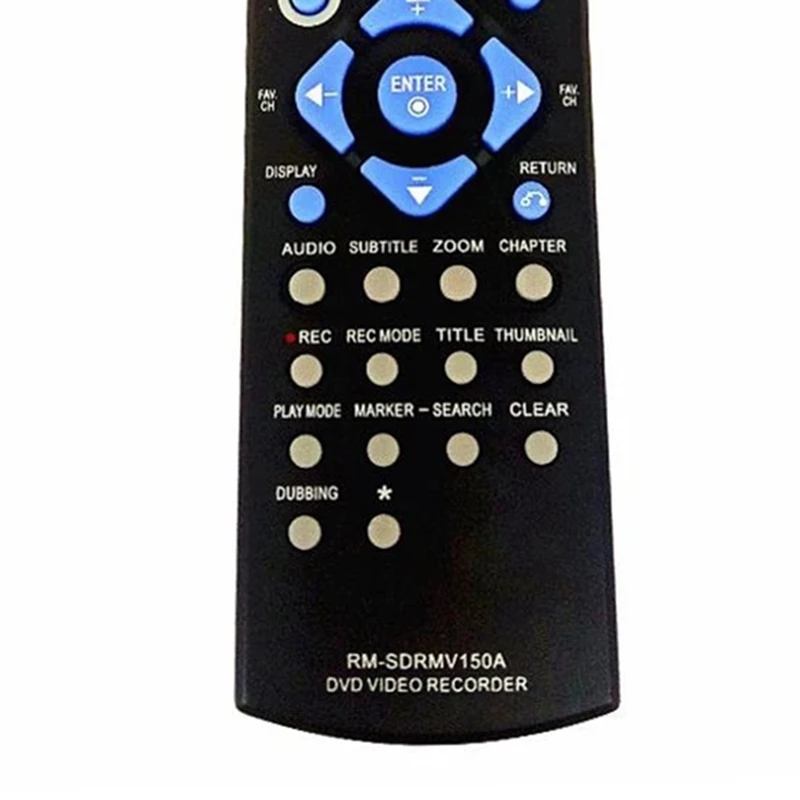 New Substitute For JVC RM-SDRMV150A RMSDRMV150A DVD Recorder DVDR Remote Control