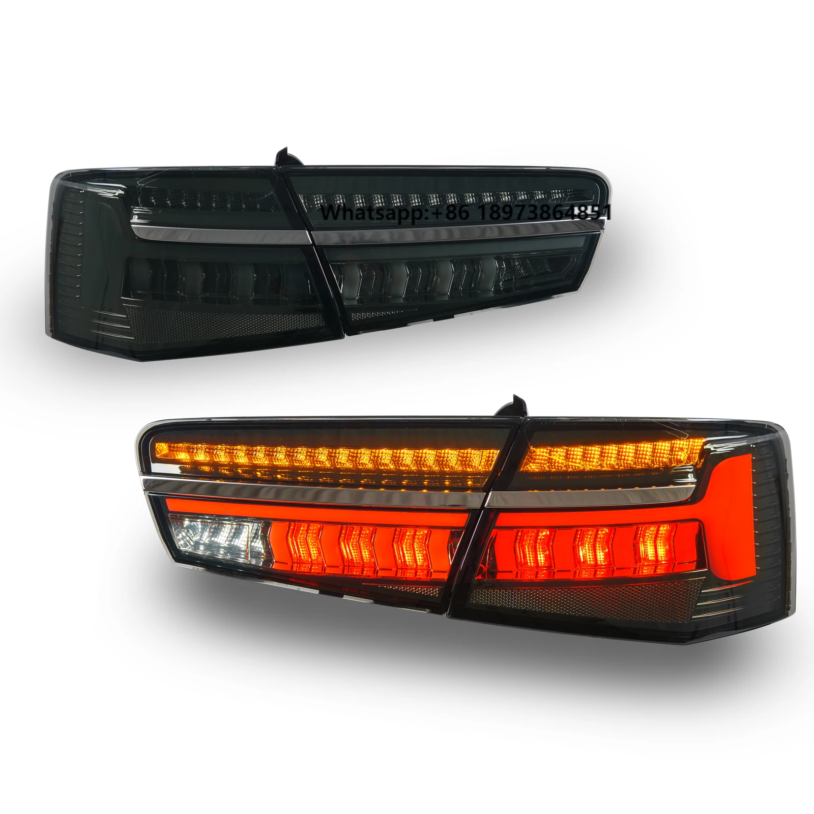 

Factory Direct for A6 LED Tail Lights High Visibility Modified Rear Lights with Red Lens New Condition Enhanced Durability