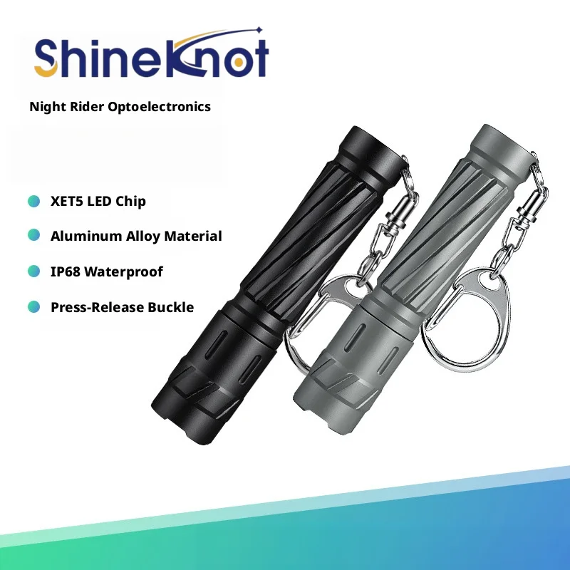 SHINEKNOT Mini Portable Aluminum Alloy Tactical Flashlight Ultra Bright Led Flashlight Outdoor Household Lighting Flashlight