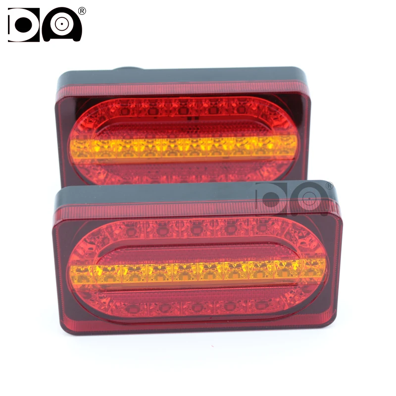 

DC12V 24leds Car Truck Tail Light Trailer Rear Lights Brake Signal Lamp Indicator for Kamaz Camper Lorry Bus Caravans Tractor