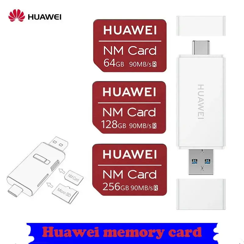 Карта памяти Huawei p40mate 20/30/40pro, устройство для чтения TF-карт, без коробки, оригинал