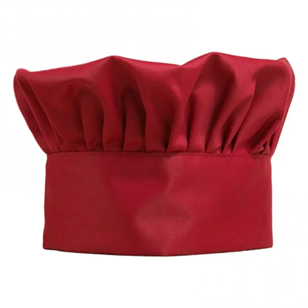 Professional ยืดปรับผู้ชายหมวกครัว Cook Baker Catering Chef หมวก