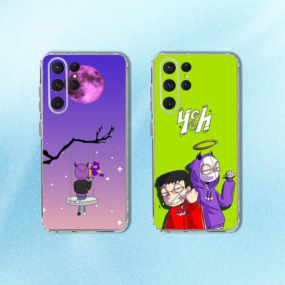 

Tha Supreme Rapper Thasup Phone Case For Samsung S24,30,21,22,23,20 FE,lite,PIus,Ultra,5G,Note,9,10 Transparent Cover