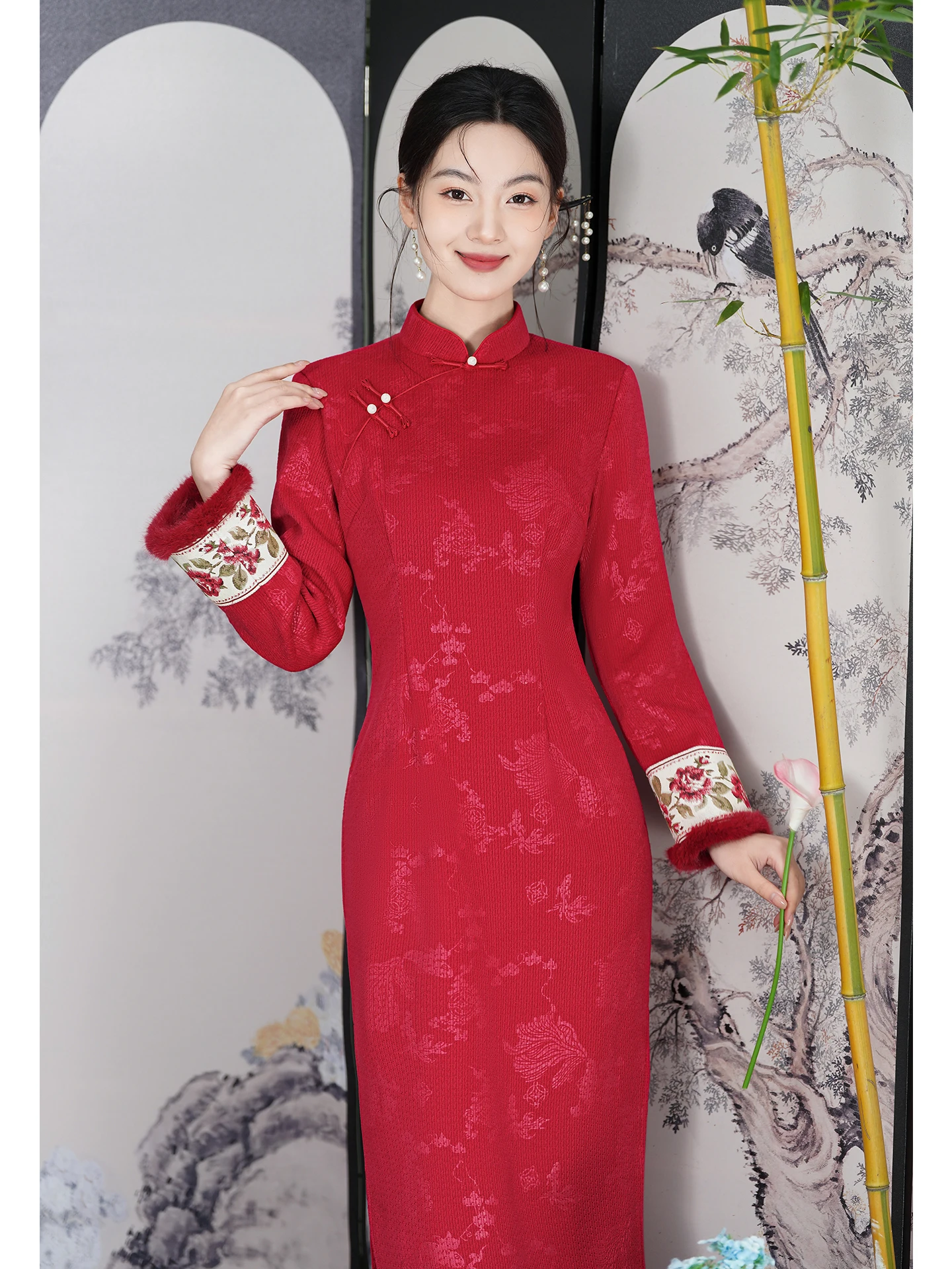 abito-da-sposa-foderato-in-fce-rosso-dr-or-nuovo-abito-da-sera-cinese-sle-winter-faion-bride-dr-par-da-donna