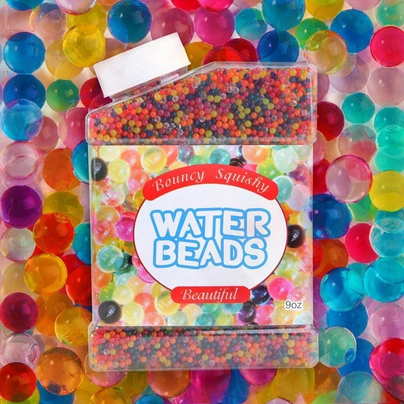 Bola de gel 7-8mm arma de brinquedo balas acessórios verão ao ar livre tiro jogando esporte aquático jogo arma de brinquedo com balas de água