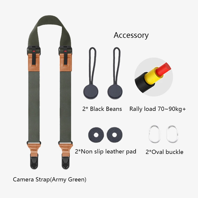 Camera shoulder strap strap, Canon SONY Nikon Fuji Leica loose camera accessories