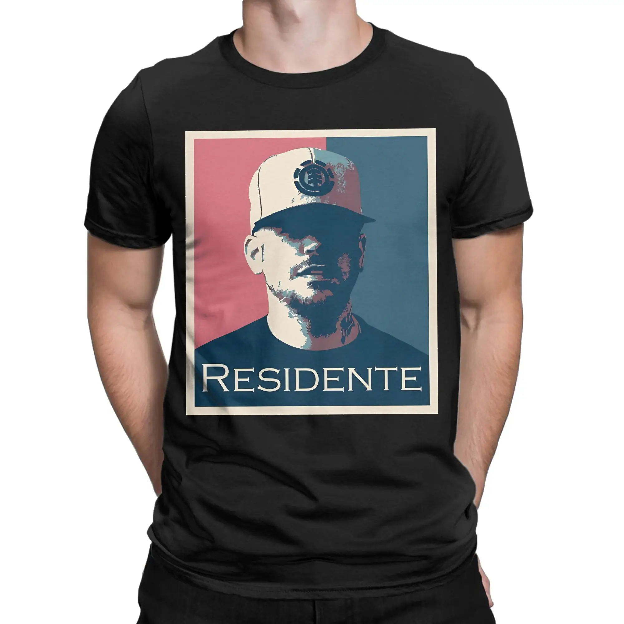 Calle 13 Residente Jbalvin, rapero residente, camiseta clásica divertida 100% de algodón, camisetas para hombres