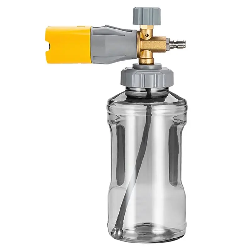 

A20K-Car Wash Snow Foam Lance 1/4 Inch 1000Ml For High Pressure Washer Gun Wand Lance
